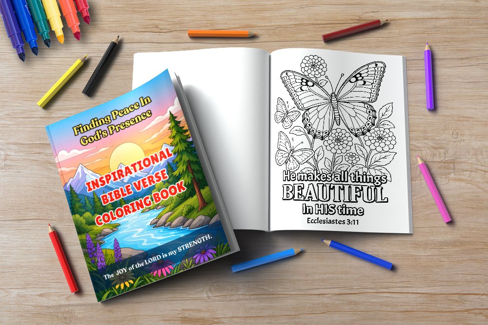 Bible Verse Coloring Book